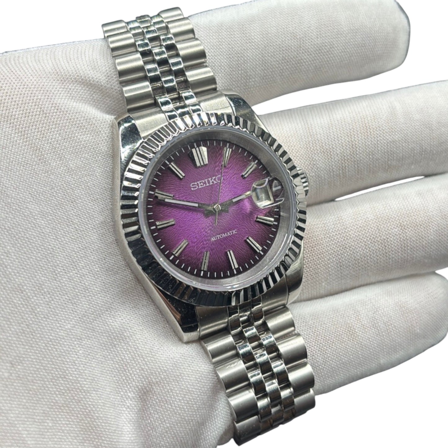 SeikoMod Datejust Violette