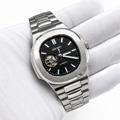 SeikoMod Nautilus noire