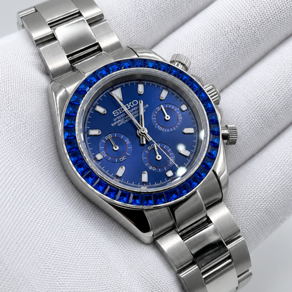Daytona Raimbow Bleue Chronographe
