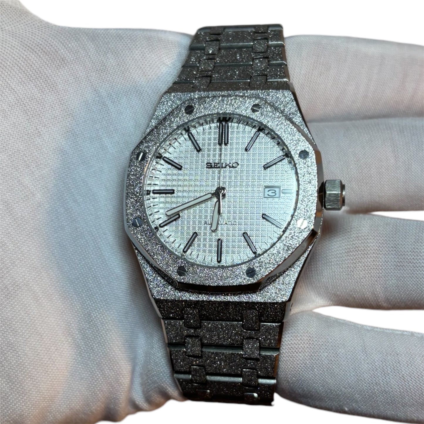 SeikoMod RoyalOak Frosted Blanche
