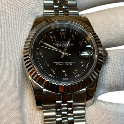 Seiko Mod Arabic dial noire