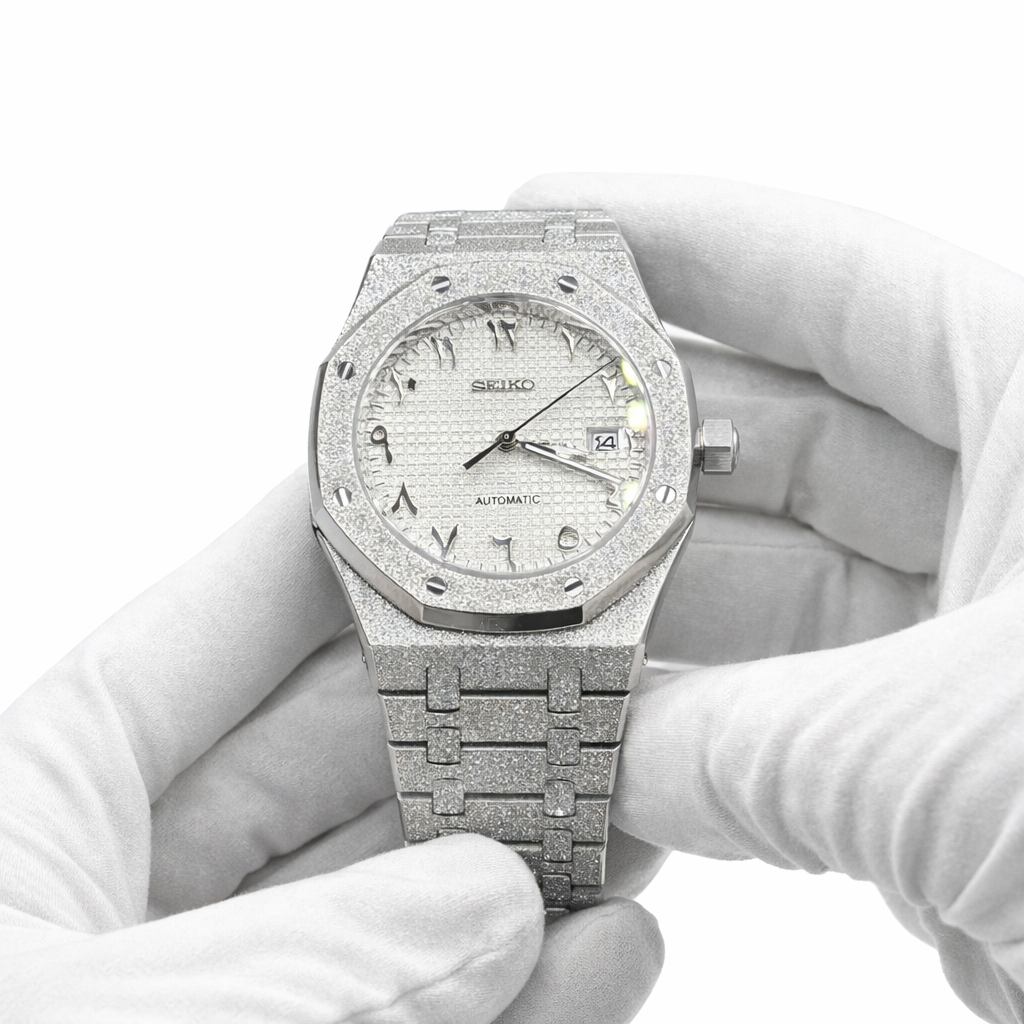 seikomod royaloak blanche arabic 