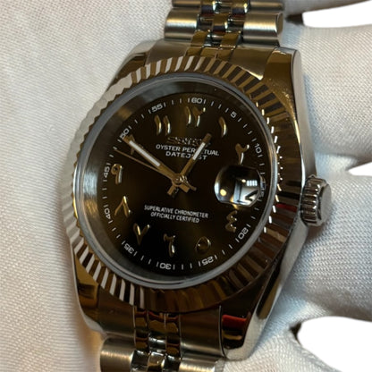Seiko Mod Arabic dial noire