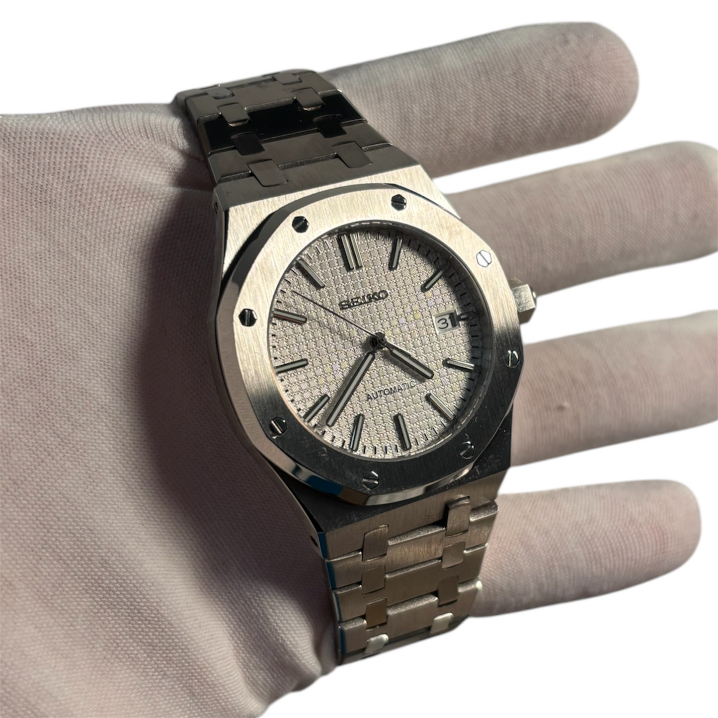 SeikoMod RoyalOak Blanche