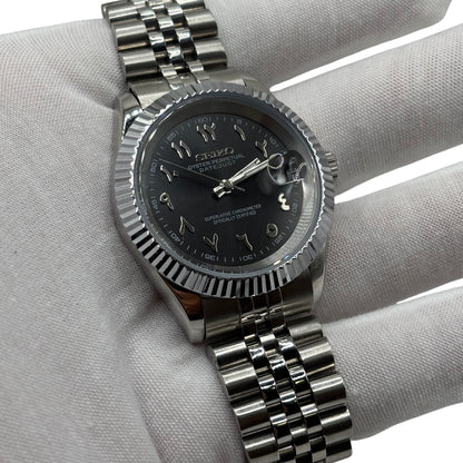 Seiko Mod Arabic dial noire